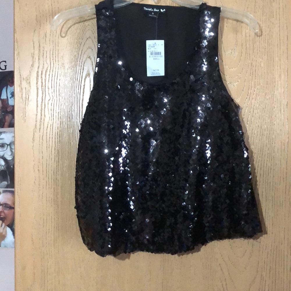 Black Sequence Tank
